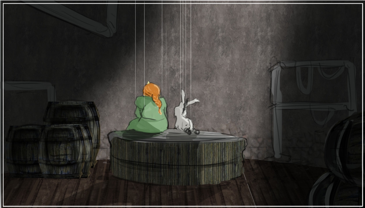 Shrek’s Merry Fairy Tale Journey | Dark Ride Visual Development – BOSA