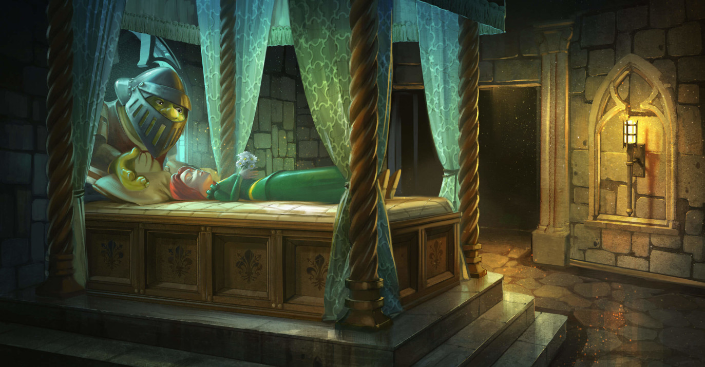 Shrek’s Merry Fairy Tale Journey | Dark Ride Visual Development – BOSA